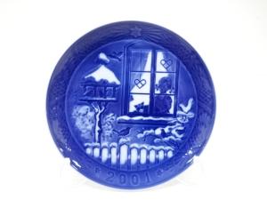 ROYAL COPENHAGEN　ロイヤルコペンハーゲン　Watching the Birds　イヤープレート(2001年)